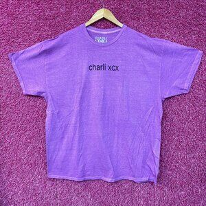 Charli XCX Brat Hyperpop Album T-Shirt XL